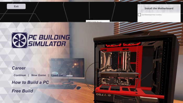Im Hauptmenü gibt es drei verschiedene Spielmodi. (Bild: The Irregular Company/Screenshot: Golem.de)